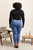 Picture of CURVY GIRL STRETCHY BLUE JEANS